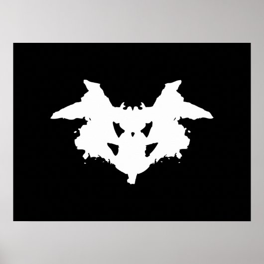 Rorschach Inkblot Poster (Voorkant)