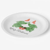 Rorschach Inkblot Santa's Elves Papieren Bordje (Gekanteld)