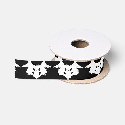 Rorschach Inkblot Satijnen Lint (Spoel)