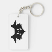 Rorschach Inkblot Sleutelhanger (achterkant)