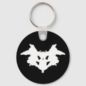 Rorschach Inkblot Sleutelhanger (Voorkant)