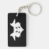 Rorschach Inkblot Sleutelhanger (achterkant)