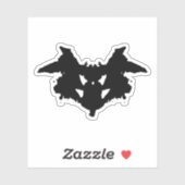 Rorschach Inkblot Sticker (Vel)