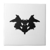 Rorschach Inkblot Tegeltje (Voorkant)