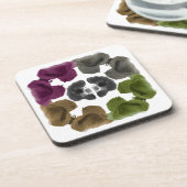 Rorschach Inkblot Test Fun Art Drankjes Onderzetter (Linkerzijde)