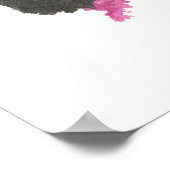 Rorschach Inkblot Test Fun Art Poster (Hoek)