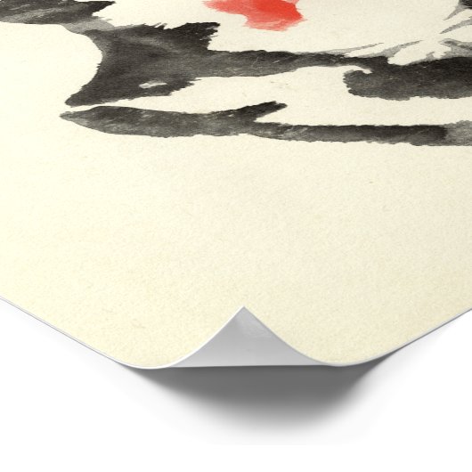 Rorschach Inkblot Test Fun Art Poster (Hoek)