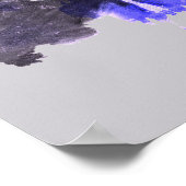 Rorschach Inkblot Test Fun Art Poster (Hoek)