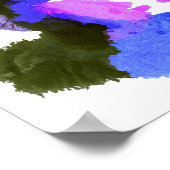 Rorschach Inkblot Test Fun Art Print (Hoek)