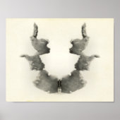 Rorschach Inkblot Test Fun Art Print (Voorkant)
