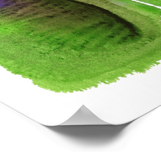 Rorschach Inkblot Test Fun Art Print (Hoek)