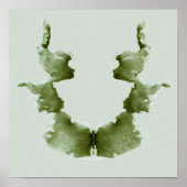 Rorschach Inkblot Test Fun Art Print (Voorkant)