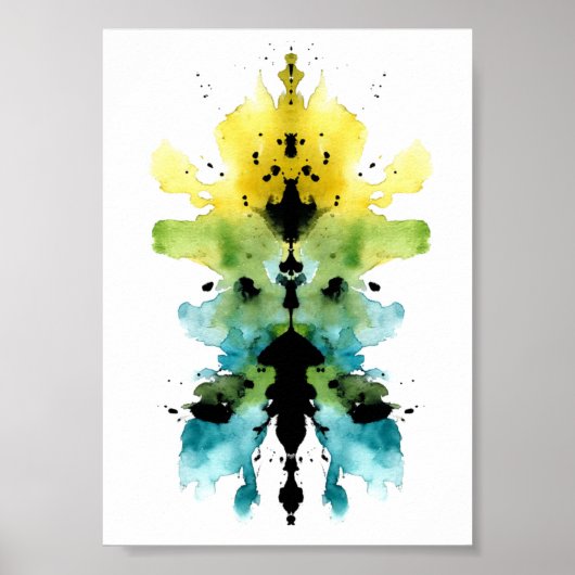Rorschach Inkblot Test. Noem me niet gek. Poster (Voorkant)