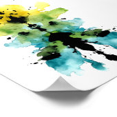 Rorschach Inkblot Test. Noem me niet gek. Poster (Hoek)