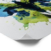 Rorschach Inkblot Test. Noem me niet gek. Poster (Hoek)