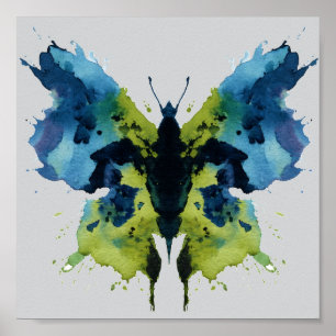 Rorschach Inkblot Test. Noem me niet gek. Poster