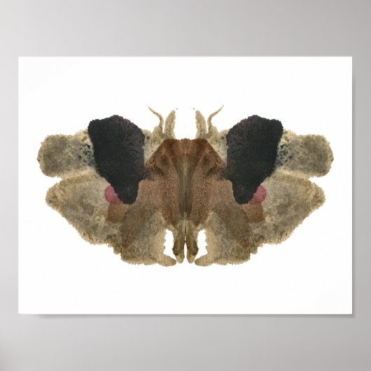 Rorschach Inkblot Test. Noem me niet gek. Poster (Voorkant)