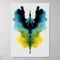 Rorschach Inkblot Test. Noem me niet gek.