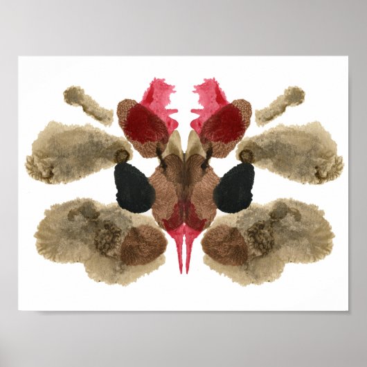Rorschach Inkblot Test. Noem me niet gek. Poster (Voorkant)