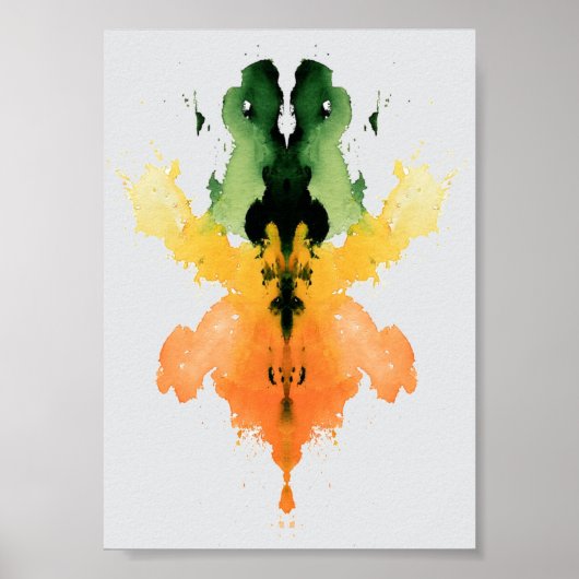 Rorschach Inkblot Test. Noem me niet gek. Poster (Voorkant)
