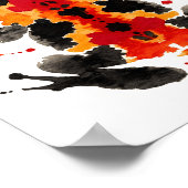 Rorschach Inkblot Test. Noem me niet gek. Poster (Hoek)