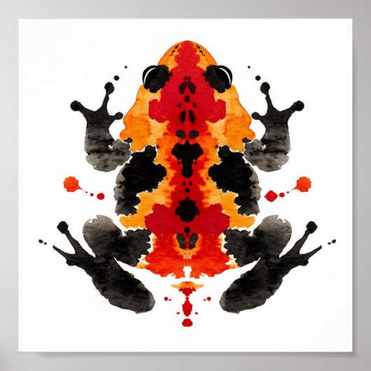 Rorschach Inkblot Test. Noem me niet gek. Poster (Voorkant)