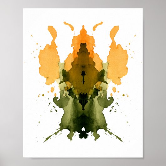 Rorschach Inkblot Test. Noem me niet gek. Poster (Voorkant)
