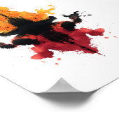 Rorschach Inkblot Test. Noem me niet gek. Poster (Hoek)