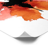 Rorschach Inkblot Test. Noem me niet gek. Poster (Hoek)