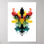 Rorschach Inkblot Test. Noem me niet gek. Poster (Voorkant)