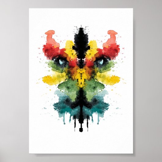 Rorschach Inkblot Test. Noem me niet gek. Poster (Voorkant)