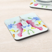 Rorschach Inkblot Test Psychiatrie Bier Onderzetter (Linkerzijde)