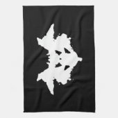 Rorschach Inkblot Theedoek (Verticaal)