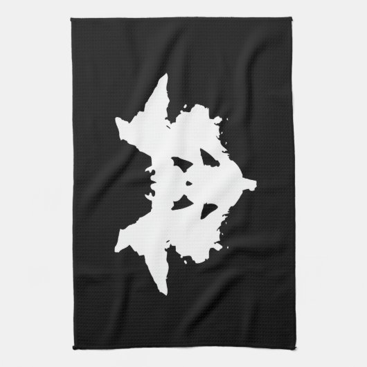 Rorschach Inkblot Theedoek (Verticaal)