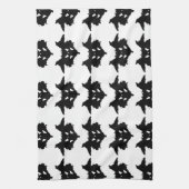 Rorschach Inkblot Theedoek (Verticaal)