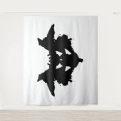 Rorschach Inkblot Wandkleed (Voorkant)