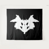 Rorschach Inkblot Wandkleed (Voorkant (horizontaal))
