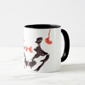 Rorschach InkBlots Test Bord 3 Mok (Voorkant rechts)