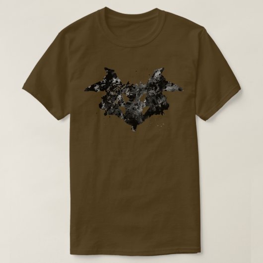 Rorschach inkblottest t-shirt (Design voorkant)
