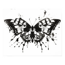 Rorschach-inkttest | Nr. 1 | Vlinder