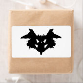 Rorschach inktvlek etiket (Insitu)