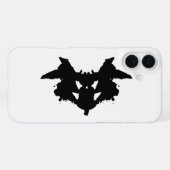 Rorschach inktvlek iPhone hoesje (Achterkant horizontaal)