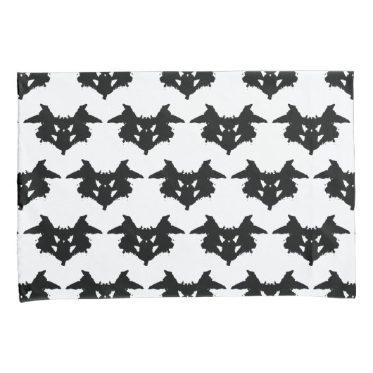Rorschach inktvlek kussensloop (Voorkant-Rechts)