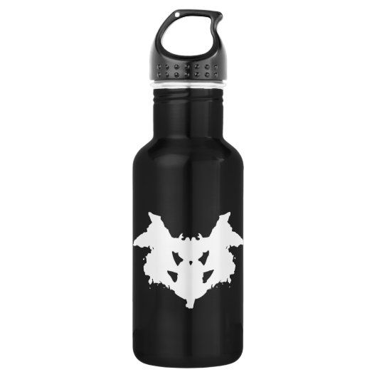 Rorschach Inktvlek Waterfles (Voorkant)