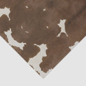 Rorschach-Koeienhuid — Weefblad Tissuepapier (Detail)