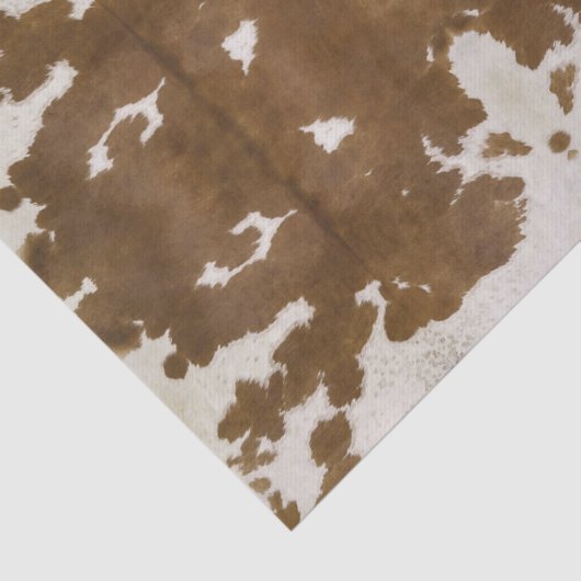 Rorschach-Koeienhuid — Weefblad Tissuepapier (Detail)