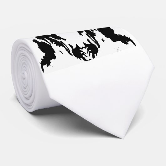 Rorschach Stropdas (Opgerold)