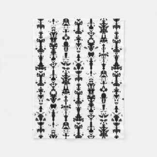 Rorschach-test Fleece Deken