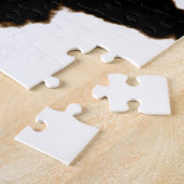 Rorschach-test van een inktblokkaart legpuzzel (Zijkant)