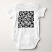 Rorschach-testinktvlek Romper (Achterkant)